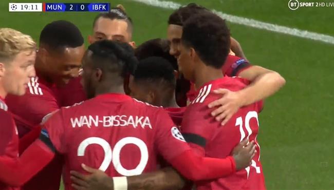 اهداف مباراة مانشستر يونايتد وباشاك شهير 4 1 دوري ابطال اوروبا