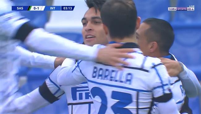 اهداف مباراة انتر ميلان وساسولو 3 0 الدوري الايطالي