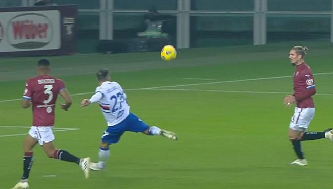 هدف كوالياريلا الرائع في مرمي تورينو بالدوري الايطالي