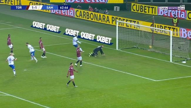 اهداف مباراة تورينو وسامبدوريا 2 2 الدوري الايطالي