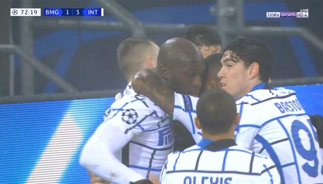 اهداف مباراة انتر ميلان وبوروسيا مونشنجلادباخ 3 2 دوري ابطال اوروبا