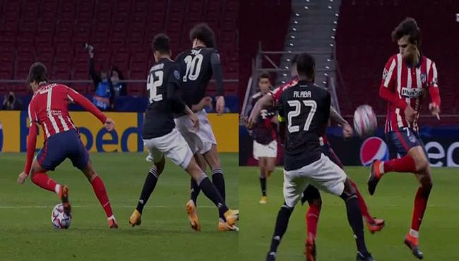 مهاراة جواو فيليكس الرائعة في مباراة اتلتيكو مدريد وبايرن ميونخ