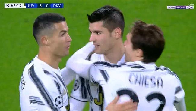 اهداف مباراة يوفنتوس ودينامو كييف 3 0 دوري ابطال اوروبا