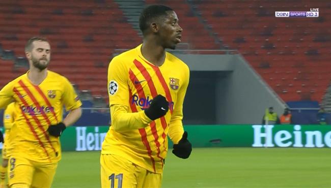 هدف عثمان ديمبلي في مرمي فيرينكفاروس بدوري ابطال اوروبا