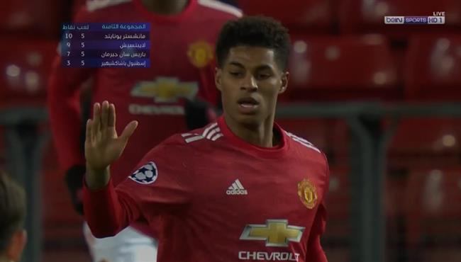 هدف تعادل مانشستر يونايتد مع باريس سان جيرمان 1 1 راشفورد