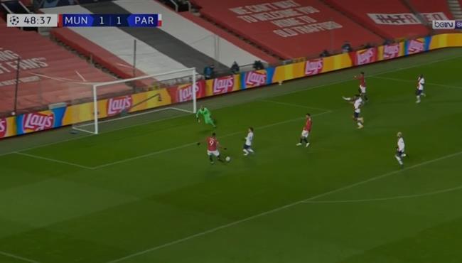 مارسيال يهدر فرصه لا تصدق امام باريس سان جيرمان