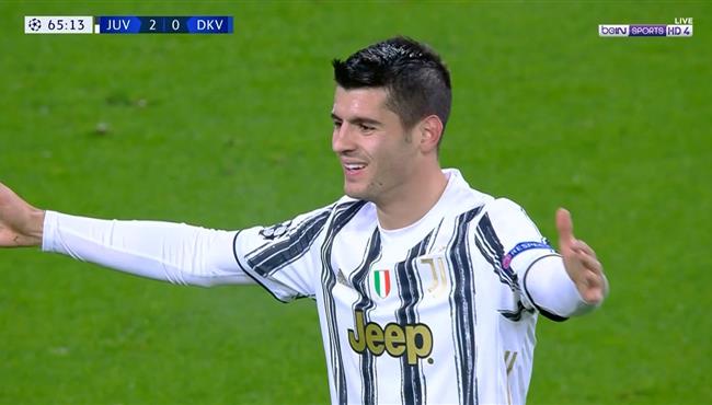 هدف موراتا فى مرمي دينامو كييف بدوري ابطال اوروبا