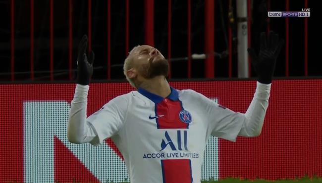 هدف نيمار الثاني في مرمي مانشستر يونايتد بدوري ابطال اوروبا