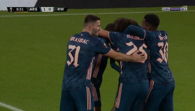 اهداف مباراة ارسنال ورابيد فيينا 4 1 الدوري الاوروبي