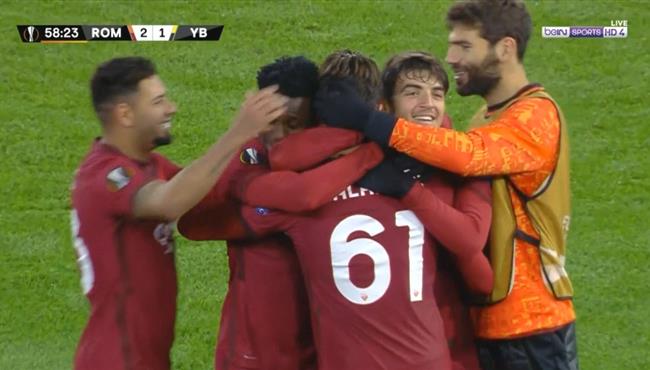 اهداف مباراة روما ويونج بويز 3 1 الدوري الاوروبي