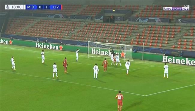 تصدي حارس ميتلاند الرائع يحرم جوتا من تسجيل هدف لليفربول