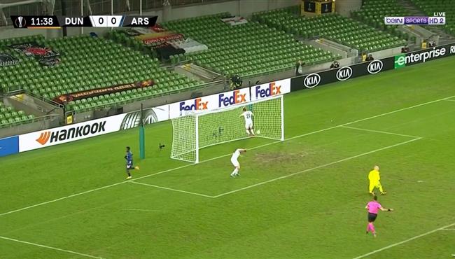 هدف ارسنال الاول فى مرمي دوندالك 1 0 الدوري الاوروبي