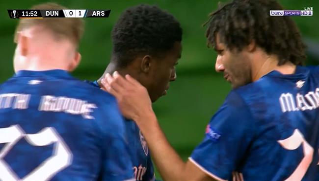 اهداف مباراة ارسنال ودوندالك 4 2 الدوري الاوروبي