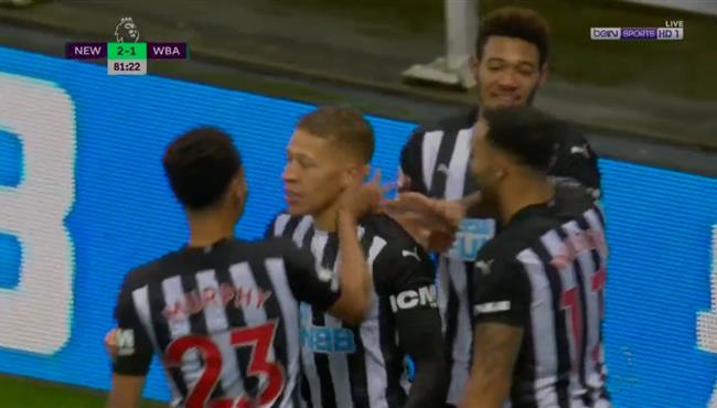 اهداف مباراة نيوكاسل ووست بروميتش 2 1 الدوري الانجليزي