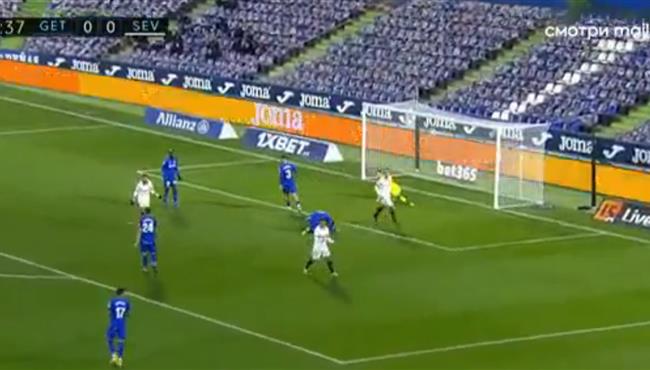 هدف فوز اشبيلية علي خيتافي 1 0 الدوري الاسباني