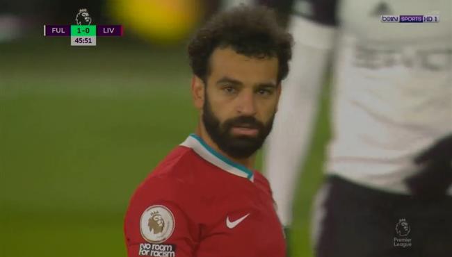 تصدي حارس فولهام يحرم محمد صلاح من تسجيل هدف رائع