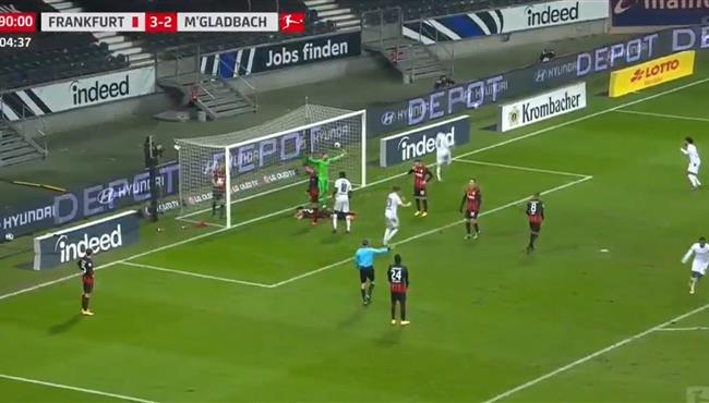 اهداف مباراة بوروسيا مونشنجلادباخ وفرانكفورت 3 3 الدوري الالماني