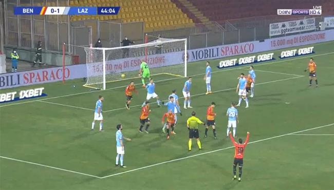 اهداف مباراة لاتسيو وبينفينتو 1 1 الدوري الايطالي