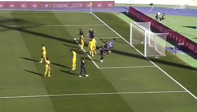 اهداف مباراة التعاون وضمك 2 1 كأس خادم الحرمين