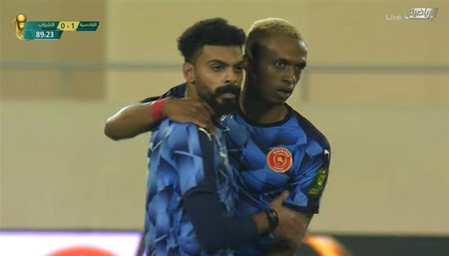 هدف فوز القادسية على الشباب 1 0 كأس خادم الحرمين