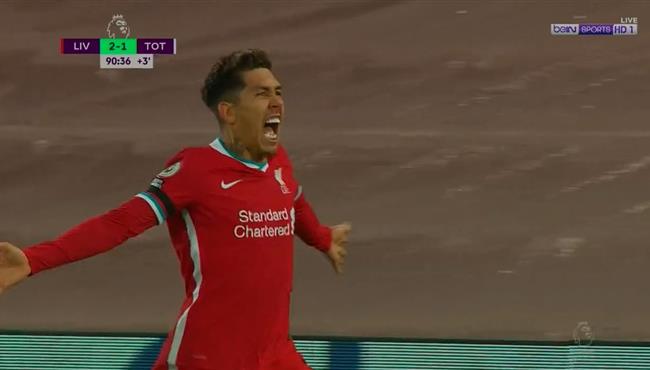هدف فيرمينو القاتل فى مرمي توتنهام بالدوري الانجليزي
