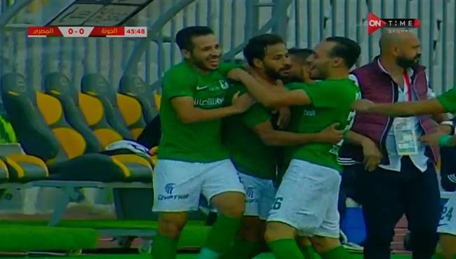 اهداف مباراة المصري والجونة 1 1 الدوري المصري