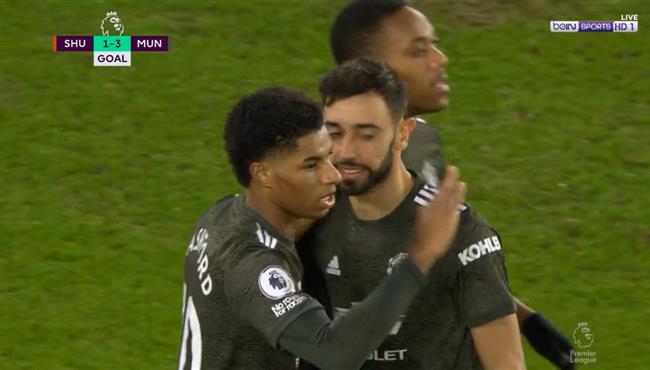 اهداف مباراة مانشستر يونايتد وشيفيلد 3 2 الدوري الانجليزي