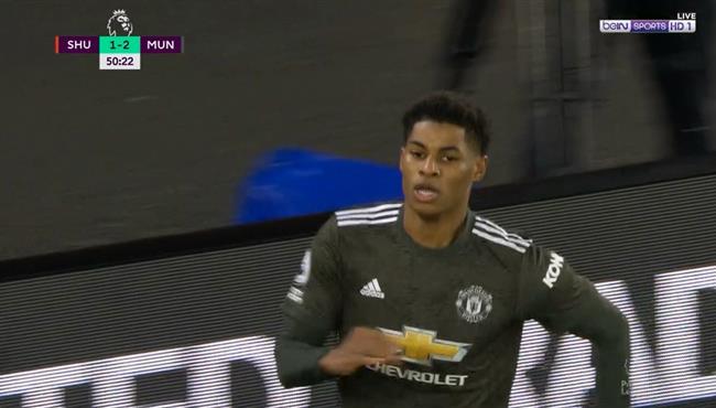 هدف راشفورد الثاني فى مرمي شيفيلد بالدوري الانجليزي