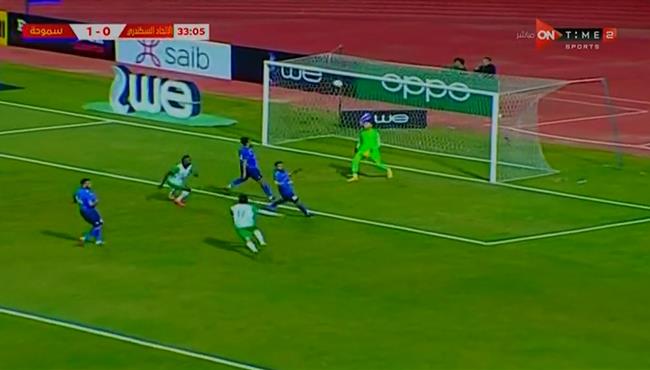 اهداف مباراة سموحة والاتحاد السكندري 1 1 الدوري المصري