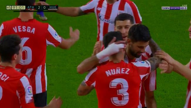 اهداف مباراة اتلتيك بلباو وهويسكا 2 0 الدوري الاسباني