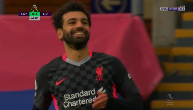 هدفان واسيست في ملخص لمسات محمد صلاح امام كريستال بالاس بالدوري الانجليزي