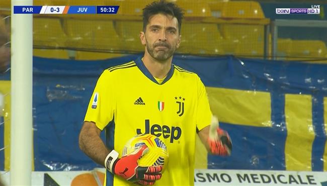 تصدي بوفون الرائع يحرم بارما من تسجيل هدف اول امام يوفنتوس