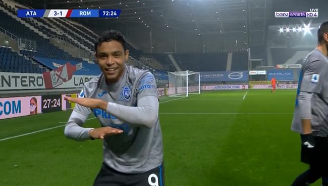 هدف لويس مورييل الرائع في مرمي روما بالدوري الايطالي