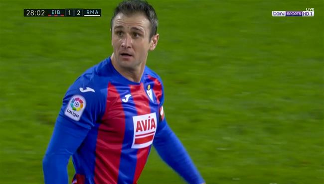 هدف ايبار الرائع في مرمي ريال مدريد 1 2 الدوري الاسباني