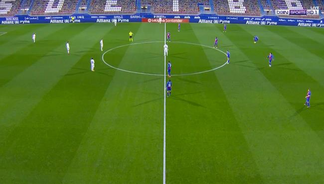 ملخص مباراة ريال مدريد وايبار 3 1 الدوري الاسباني