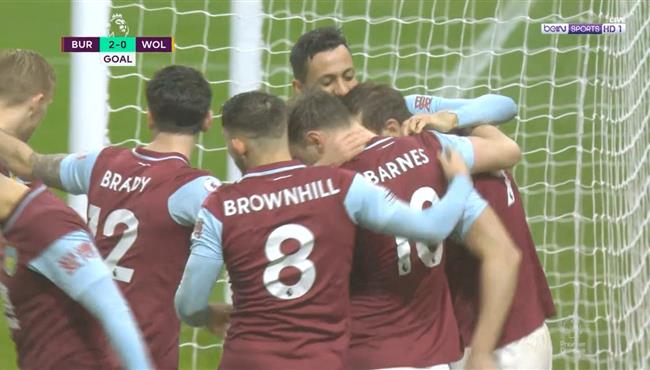 اهداف مباراة بيرنلي وولفرهامبتون 2 1 بالدوري الانجليزي