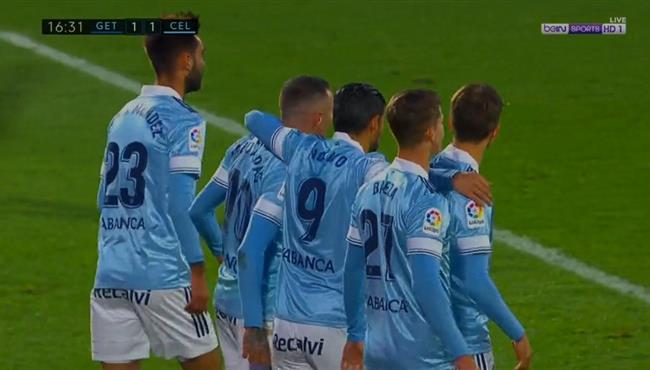 اهداف مباراة سيلتا فيجو وخيتافي 1 1 الدوري الاسباني