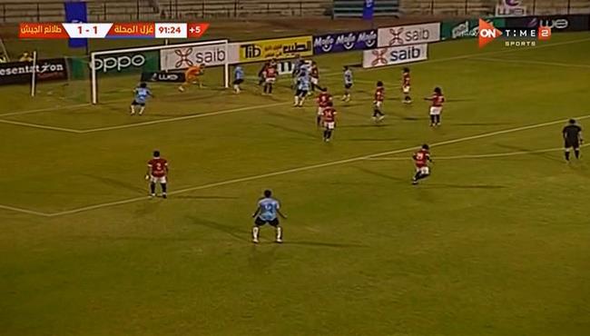 اهداف مباراة غزل المحلة وطلائع الجيش 2 1 الدوري المصري