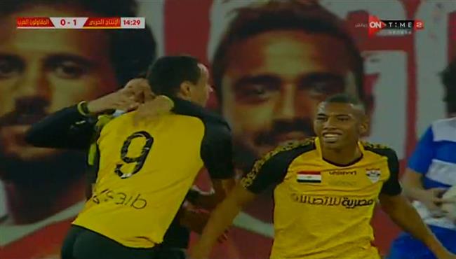 هدف فوز الانتاج الحربي علي المقاولون العرب 1 0 الدوري المصري