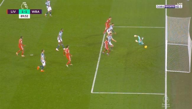 تصدي حارس وست بروميتش الرائع يحرم فيرمينو من تسجيل هدف قاتل