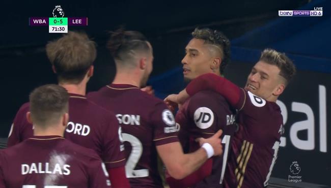 اهداف مباراة ليدز يونايتد ووست بروميتش 5 0 الدوري الانجليزي