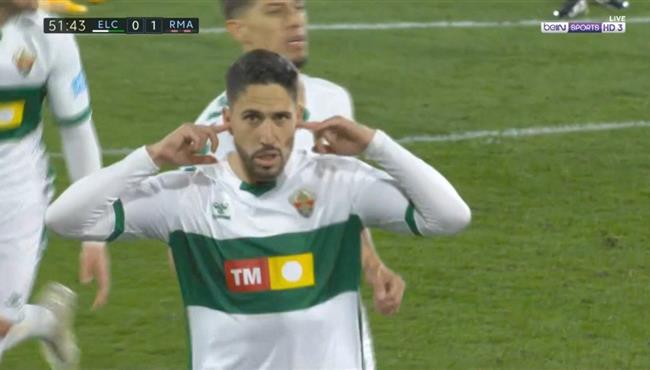 هدف تعادل التشي مع ريال مدريد 1 1 الدوري الاسباني