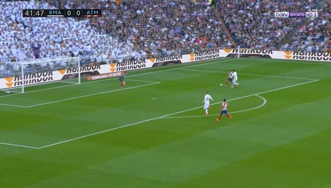 كوريا يهدر فرصة هدف محقق لاتلتيكو مدريد امام ريال مدريد