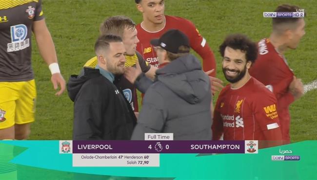 ملخص مباراة ليفربول وساوثهامبتون 4 0 الدوري الانجليزي
