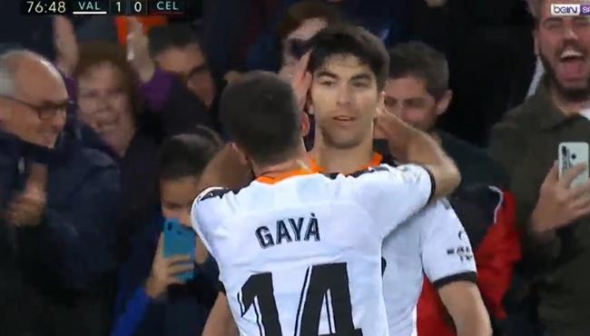 هدف فوز فالنسيا على سيلتا فيجو 1 0 الدوري الاسباني