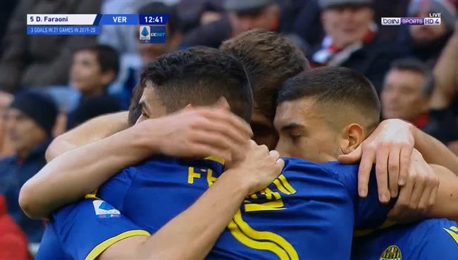 هدف هيلاس فيرونا الاول في مرمي ميلان 1 0 الدوري الايطالي