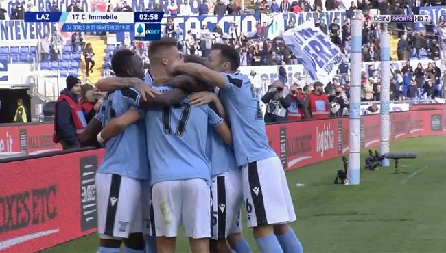 اهداف مباراة لاتسيو وسبال 5 1 الدوري الايطالي