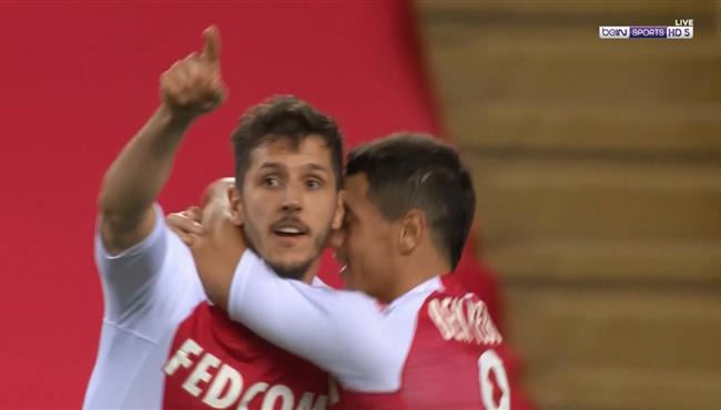 هدف رائع بالرأس لـ يوفيتيتش في مباراة موناكو وانجير