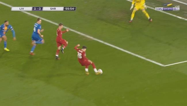 تصدي حارس شروزبري الرائع يحرم ليفربول من هدف محقق