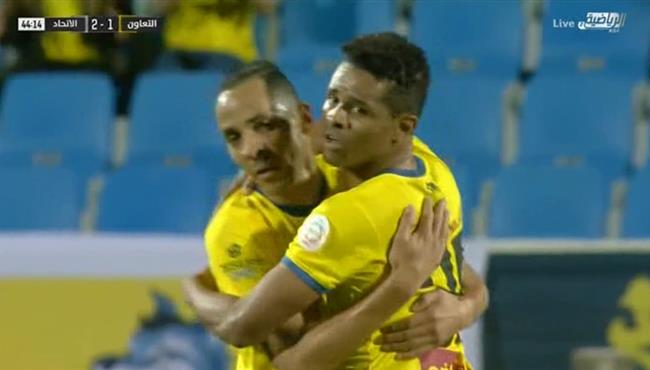 هدف التعاون الاول في مرمي الاتحاد بالدوري السعودي